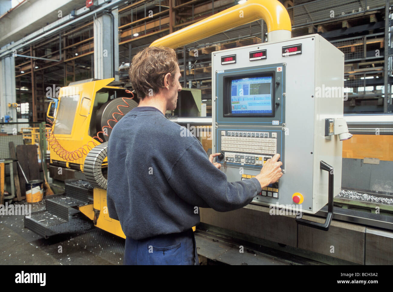 Werkzeugmaschinen-Industrie in Italien, FICEP Fabrik Stockfoto