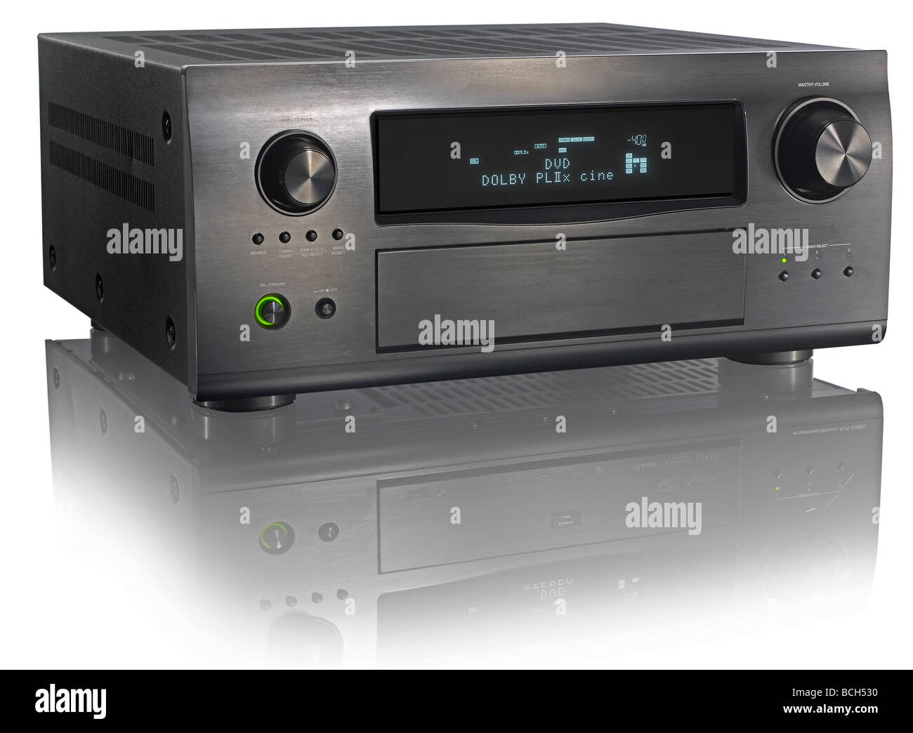 Audio-Receiver Stockfoto