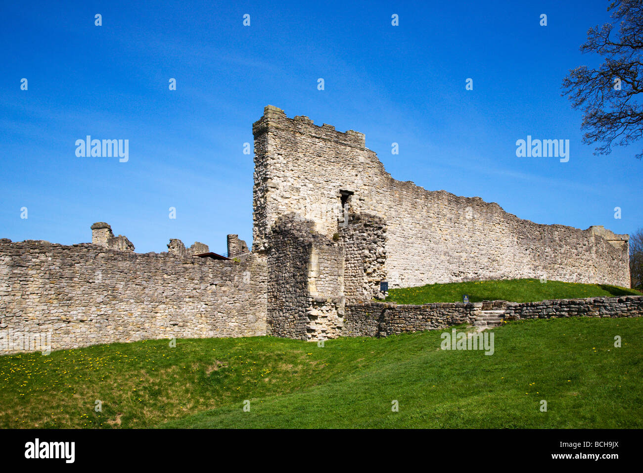 Pickering Schloß Pickering North Yorkshire England Stockfoto