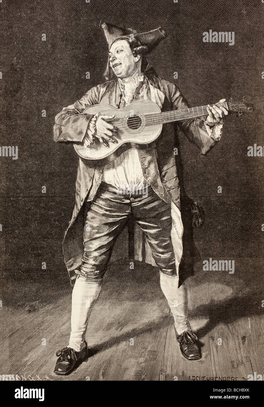 Vintage gravur musiker Fotos und Bildmaterial in hoher Auflösung Alamy