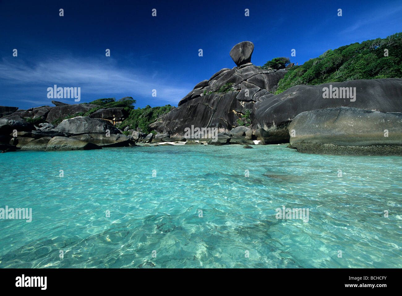 Donald Duck Bay Similan Inseln Andaman Sea-Thailand Stockfoto