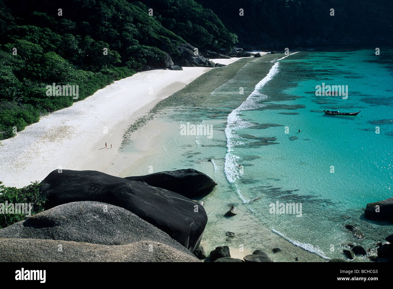 Strand von Similan Inseln Andaman Sea-Thailand Stockfoto