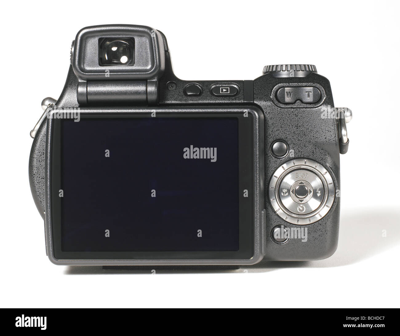 Schwarz digitale 35mm DSLR Kamera Spiegelreflex Stockfoto