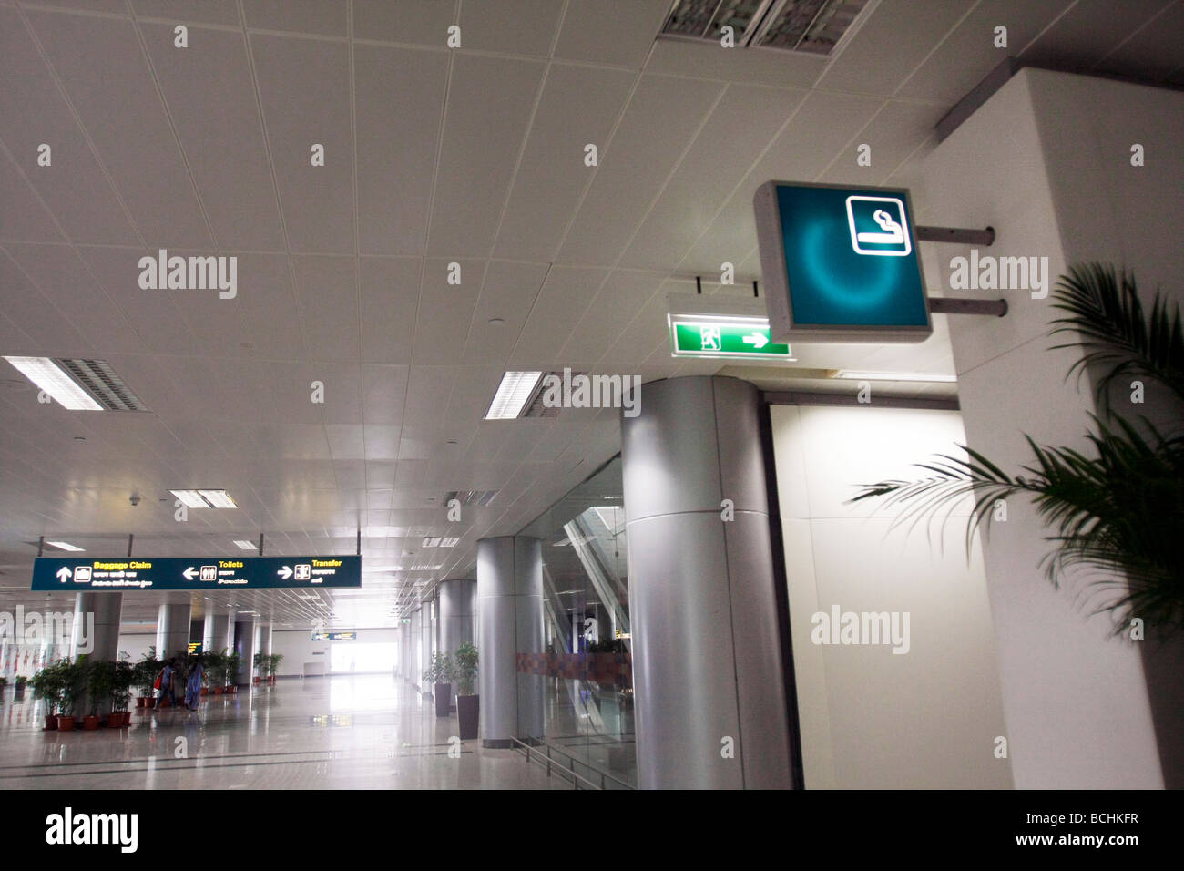 Airport Smoking Room Stockfotos Airport Smoking Room