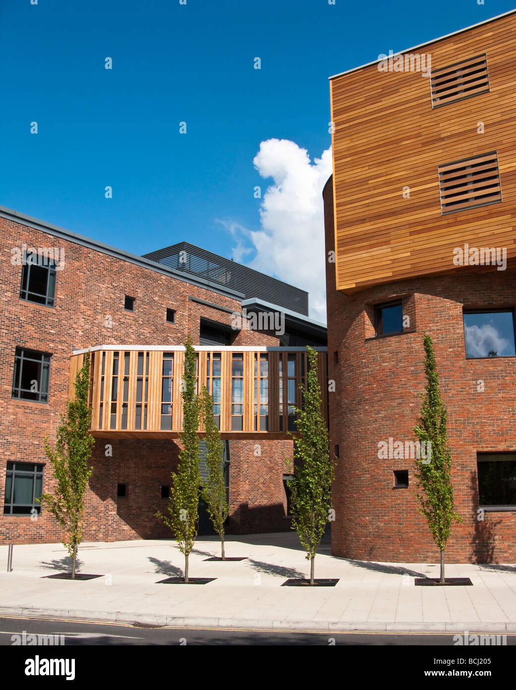 Brunnen Learning Centre York St. Johns Universität York North Yorkshire England UK Stockfoto