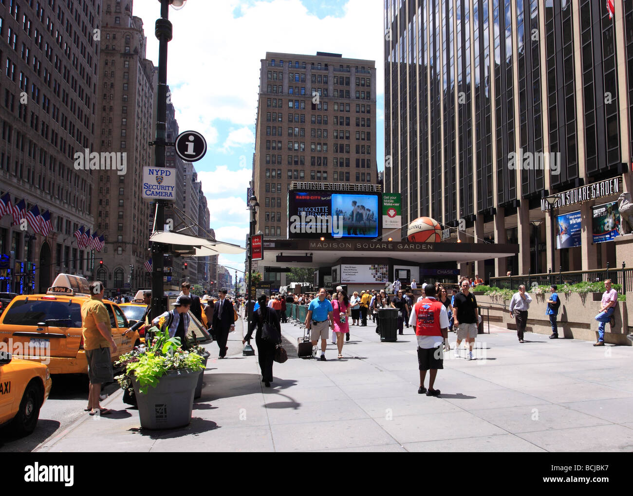 Madison Square Garden, New York City, USA Stockfoto