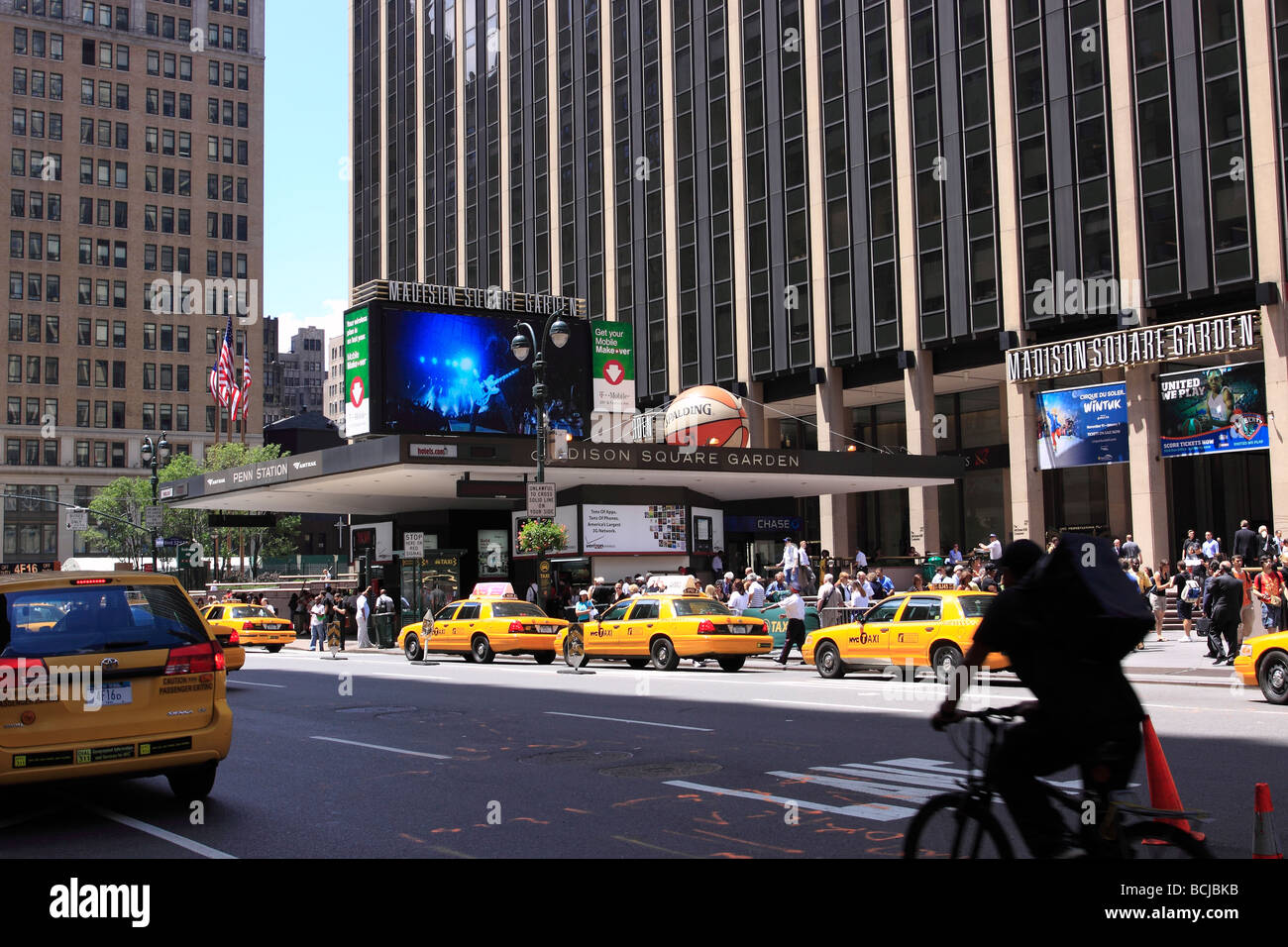 Madison Square Garden, New York City, USA Stockfoto