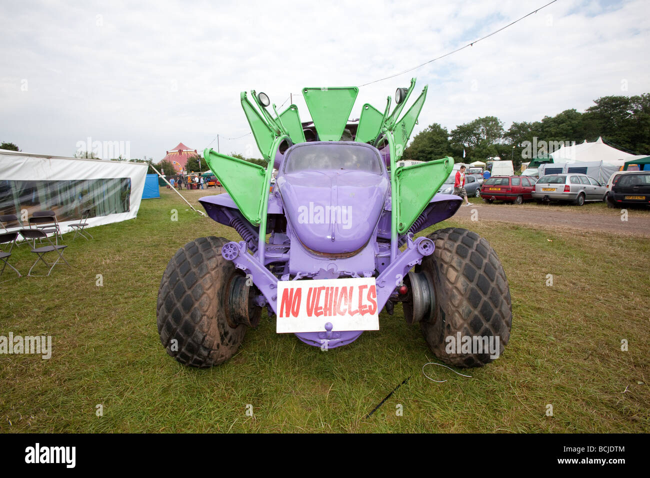 Monster-Truck beim Glastonbury Festival 2009 Stockfoto