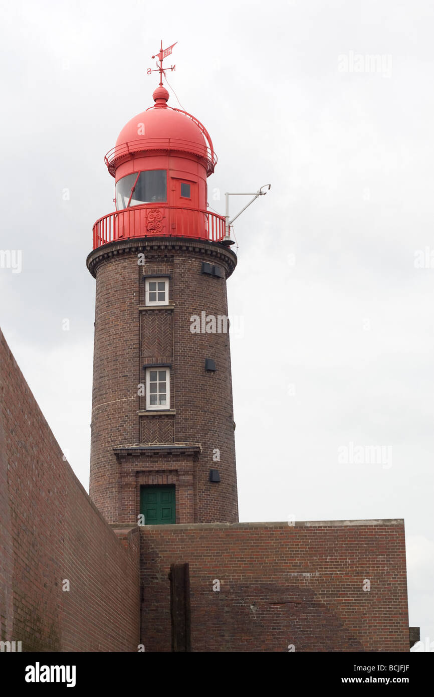 Leuchtturm Bremerhaven Stockfoto