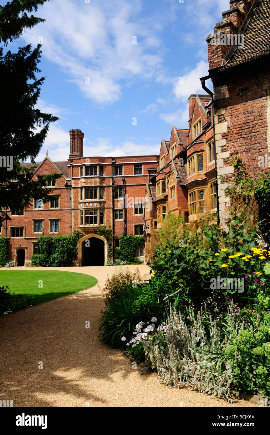 Trinity Hall College Cambridge England Uk Stockfoto