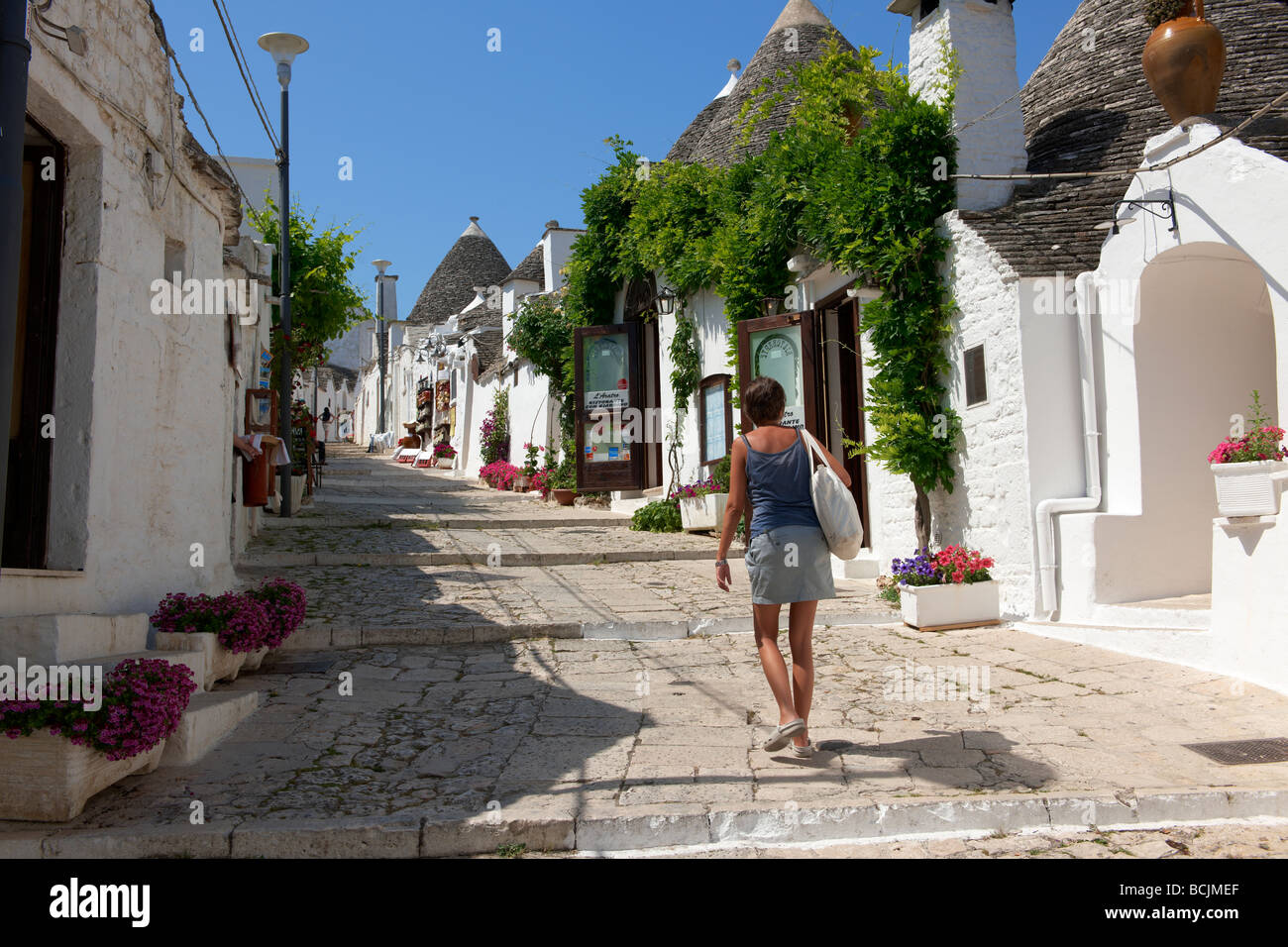 Trulli von Alberobello - Apulien - Italien Stockfoto