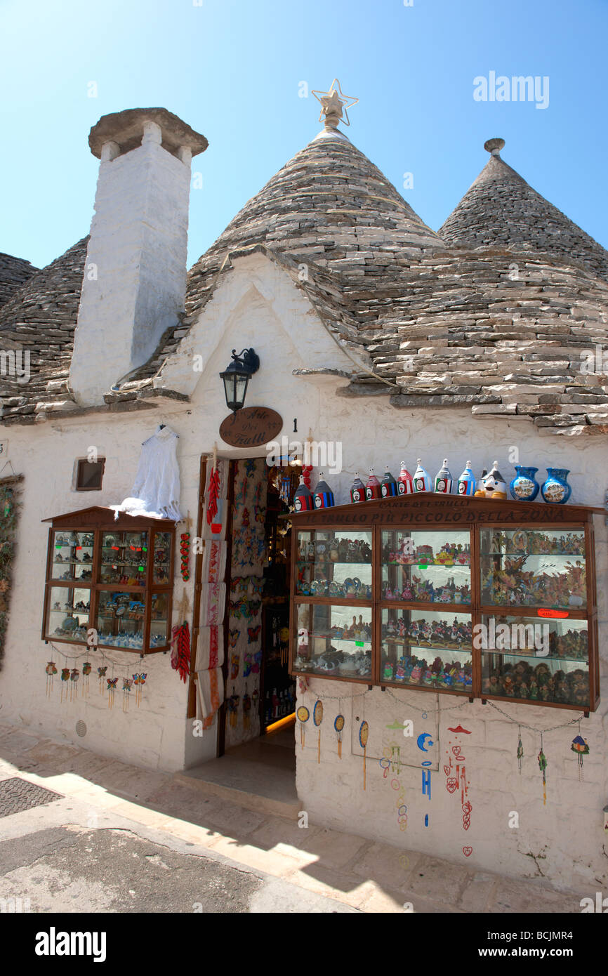 Trulli von Alberobello - Apulien - Italien Stockfoto