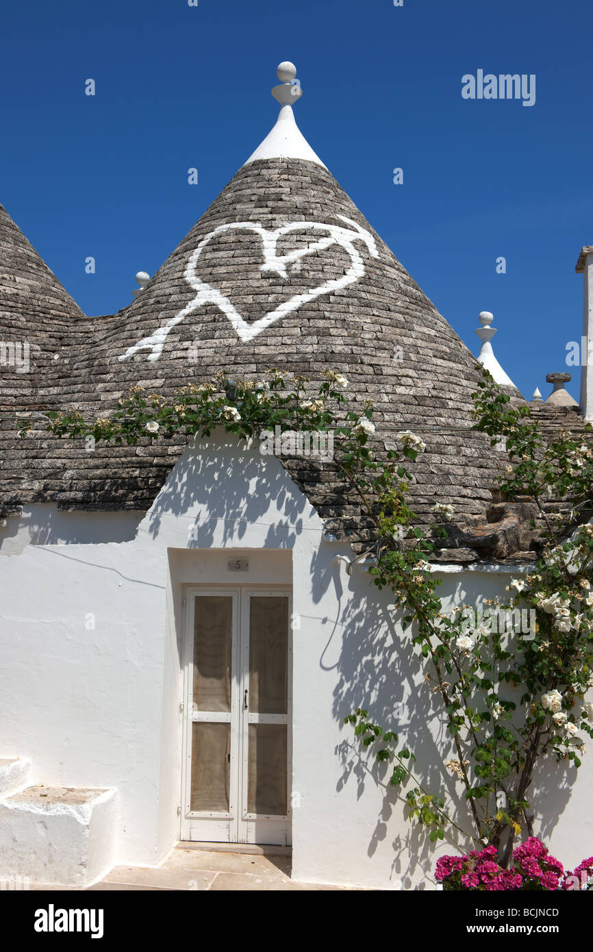 Trulli von Alberobello - Apulien - Italien Stockfoto