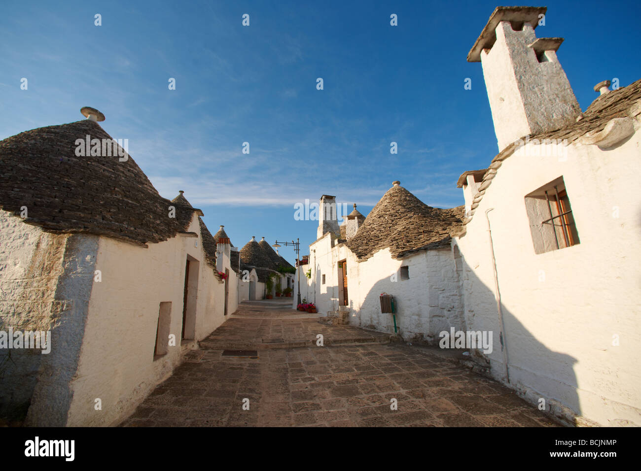 Trulli von Alberobello - Apulien - Italien Stockfoto