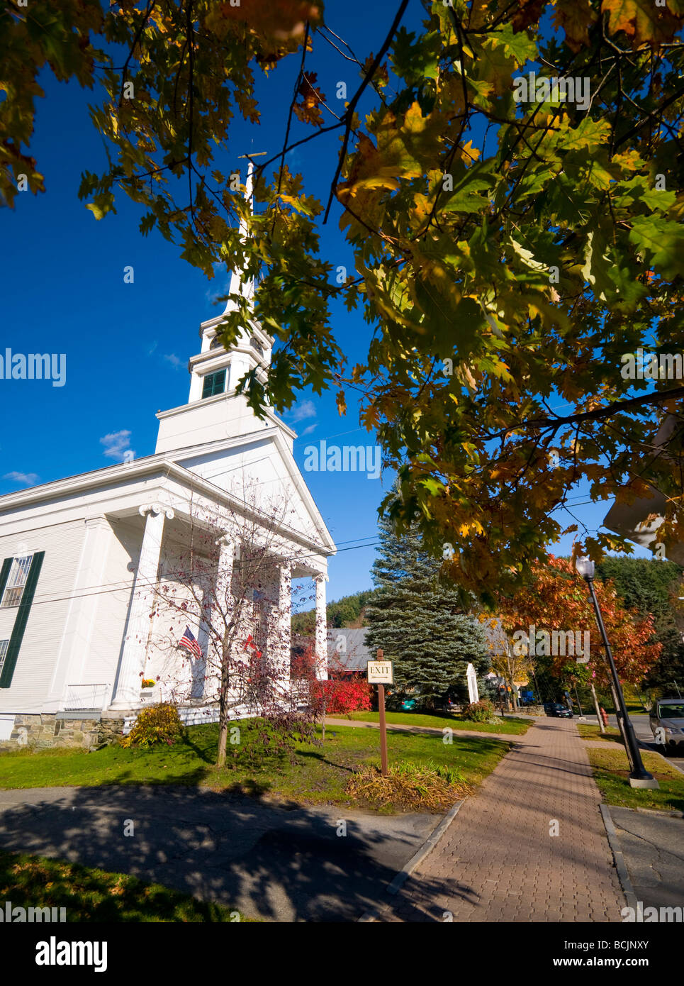 USA, Vermont, Stowe Stockfoto