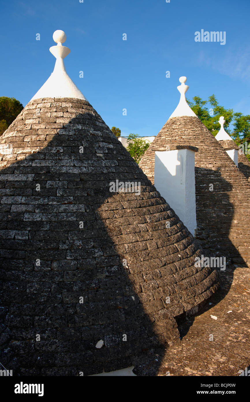 Trulli von Alberobello - Apulien - Italien Stockfoto