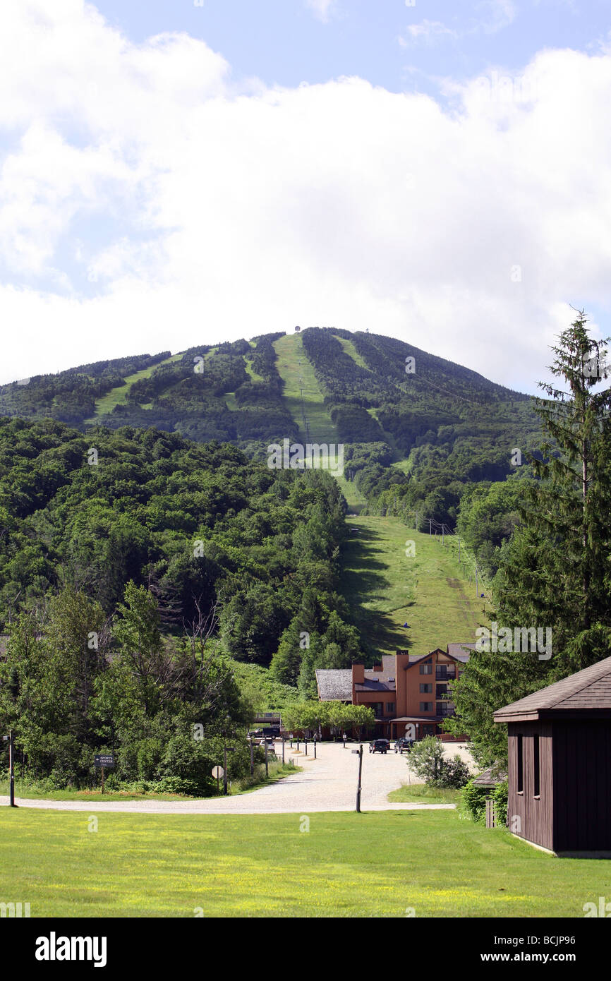 Pico Mountain Ski Resort in Killington, Vermont. Stockfoto