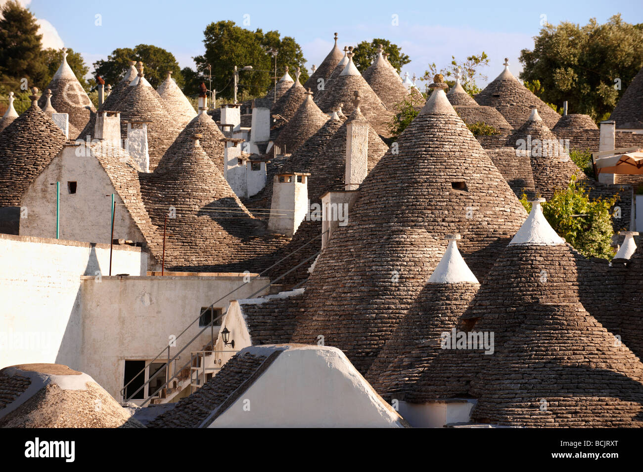 Trulli von Alberobello - Apulien - Italien Stockfoto