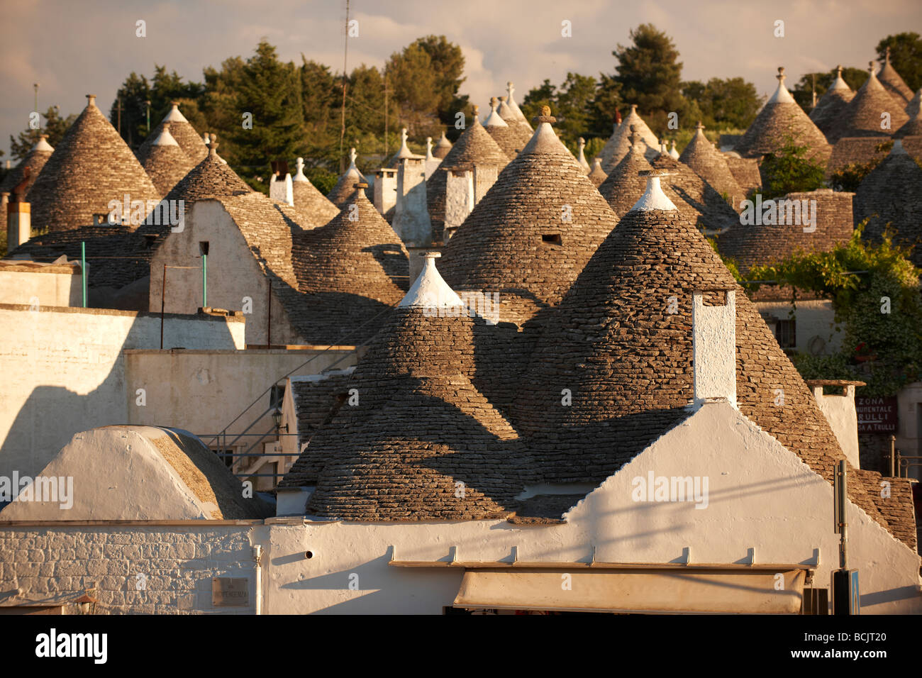 Trulli von Alberobello - Apulien - Italien Stockfoto