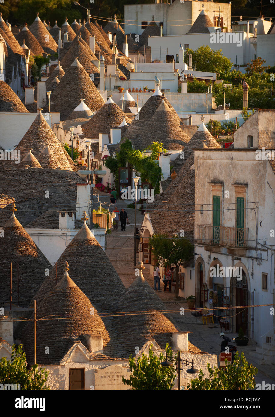 Trulli von Alberobello - Apulien - Italien Stockfoto
