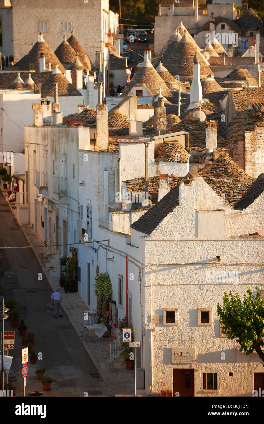 Trulli von Alberobello - Apulien - Italien Stockfoto