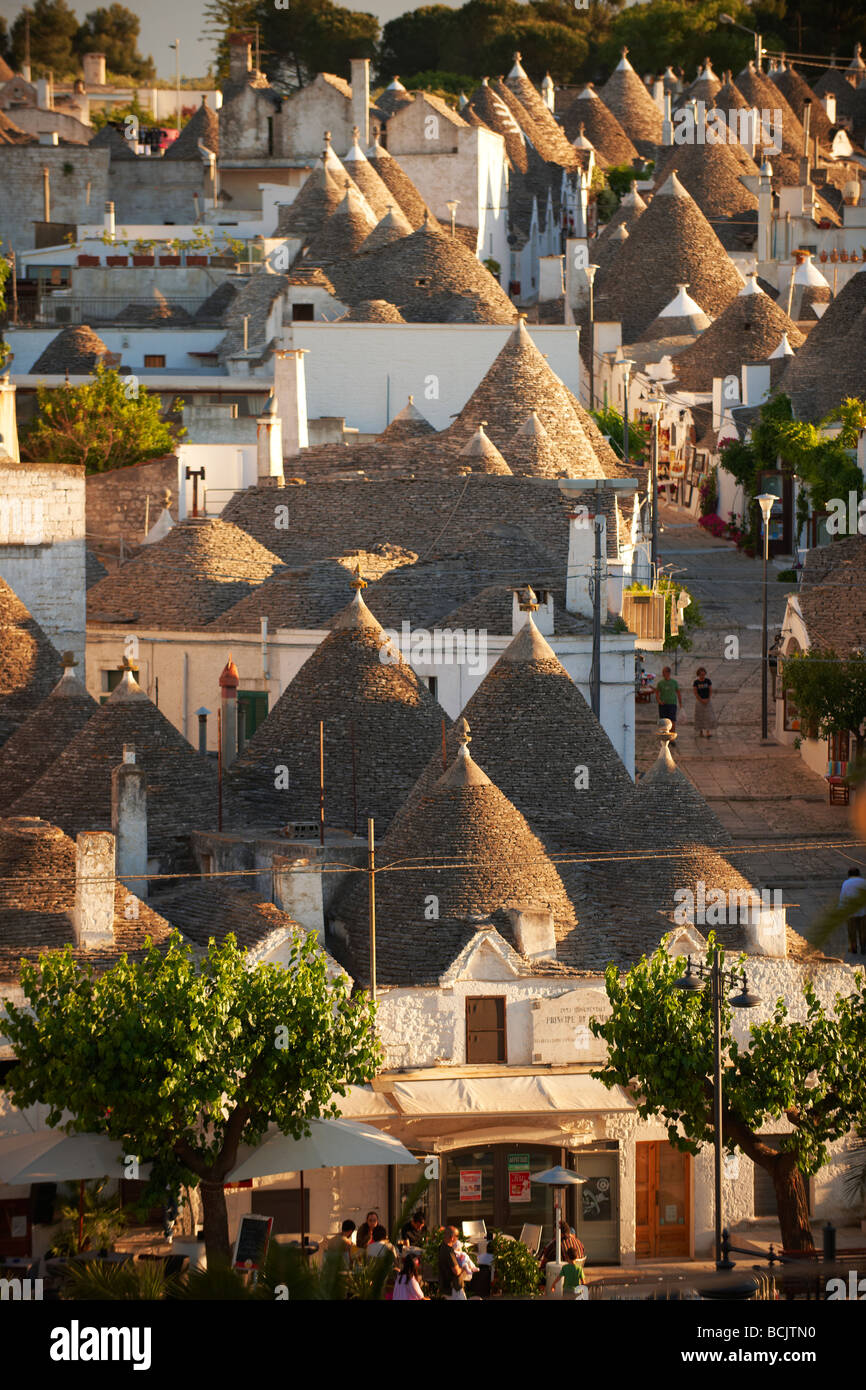 Trulli von Alberobello - Apulien - Italien Stockfoto