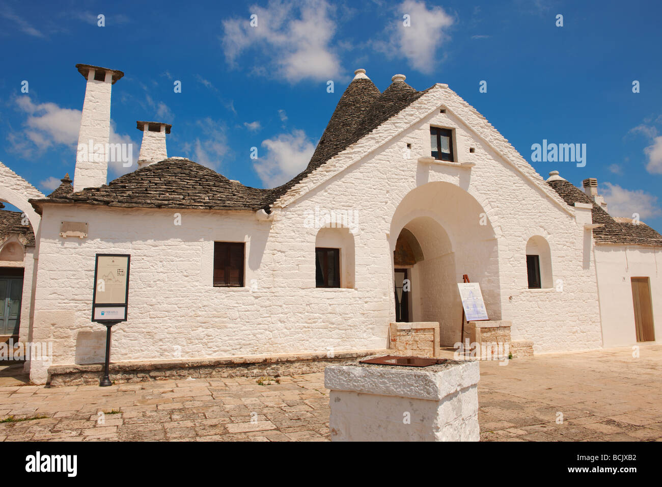 Trulli von Alberobello - Apulien - Italien Stockfoto