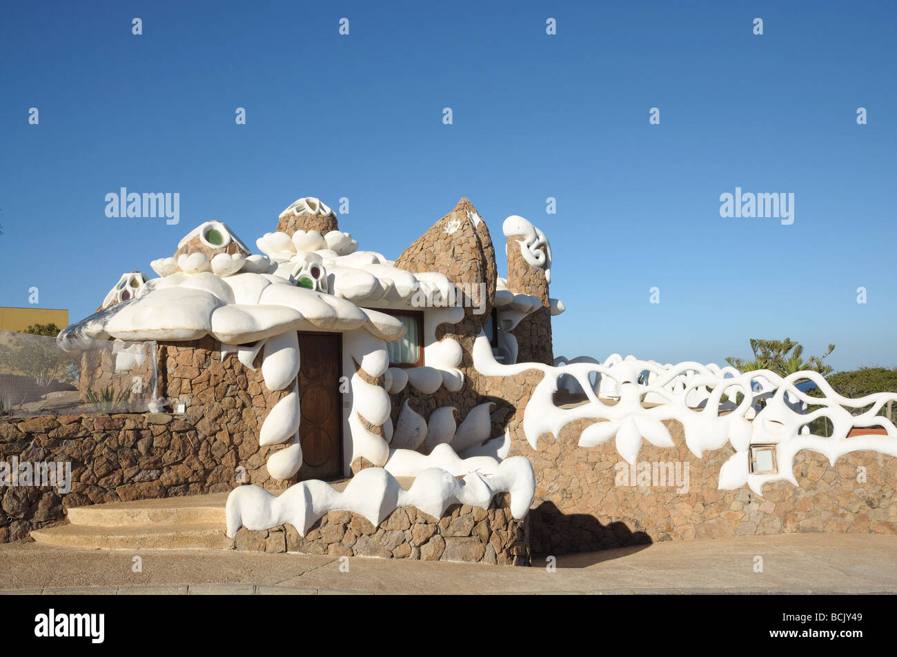 Architektur auf der Kanarischen Insel Fuerteventura, Spanien Stockfoto