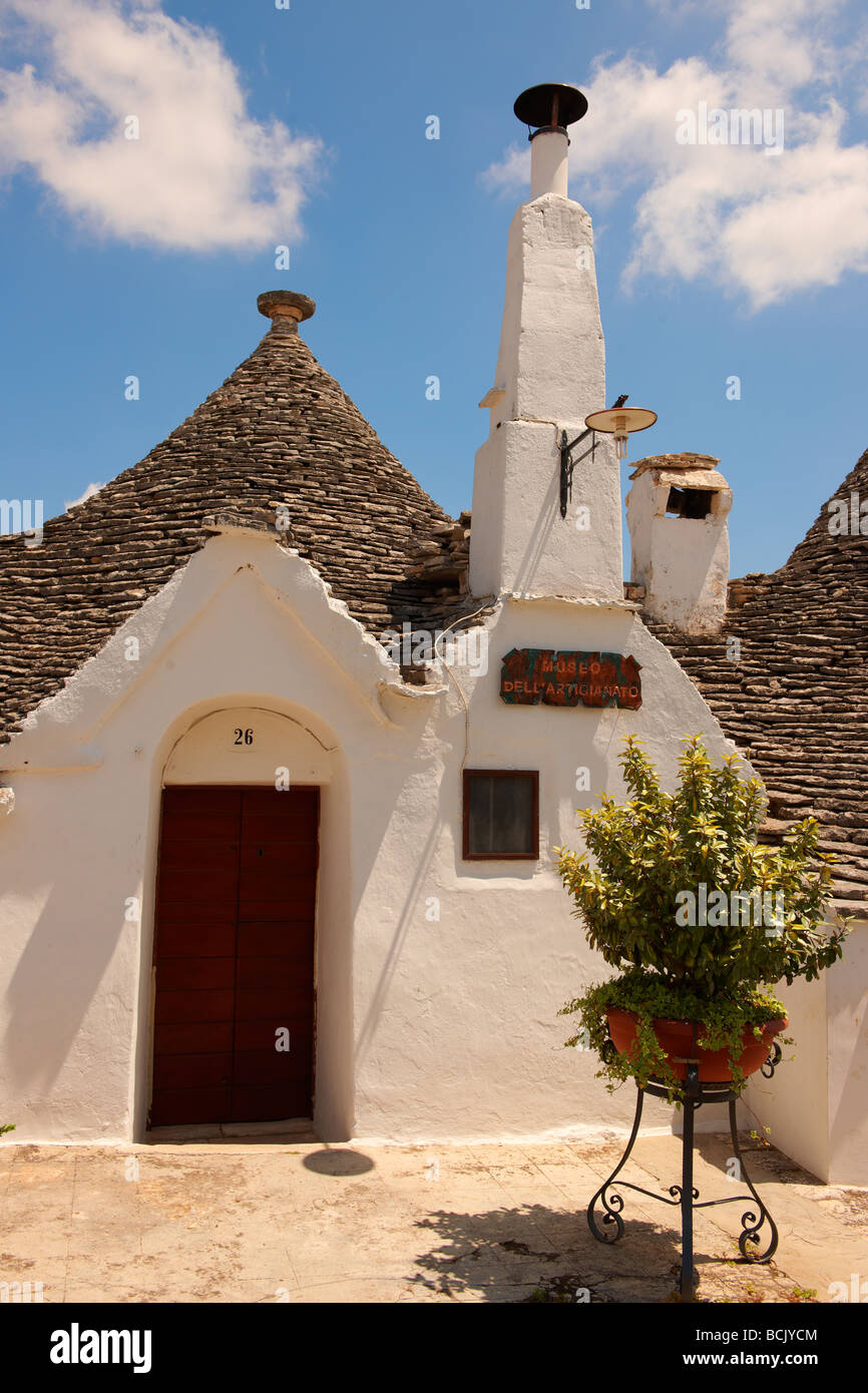 Trulli von Alberobello - Apulien - Italien Stockfoto