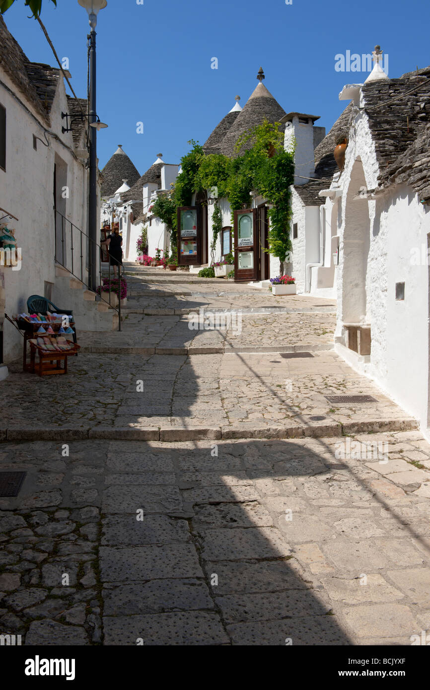 Trulli von Alberobello - Apulien - Italien Stockfoto