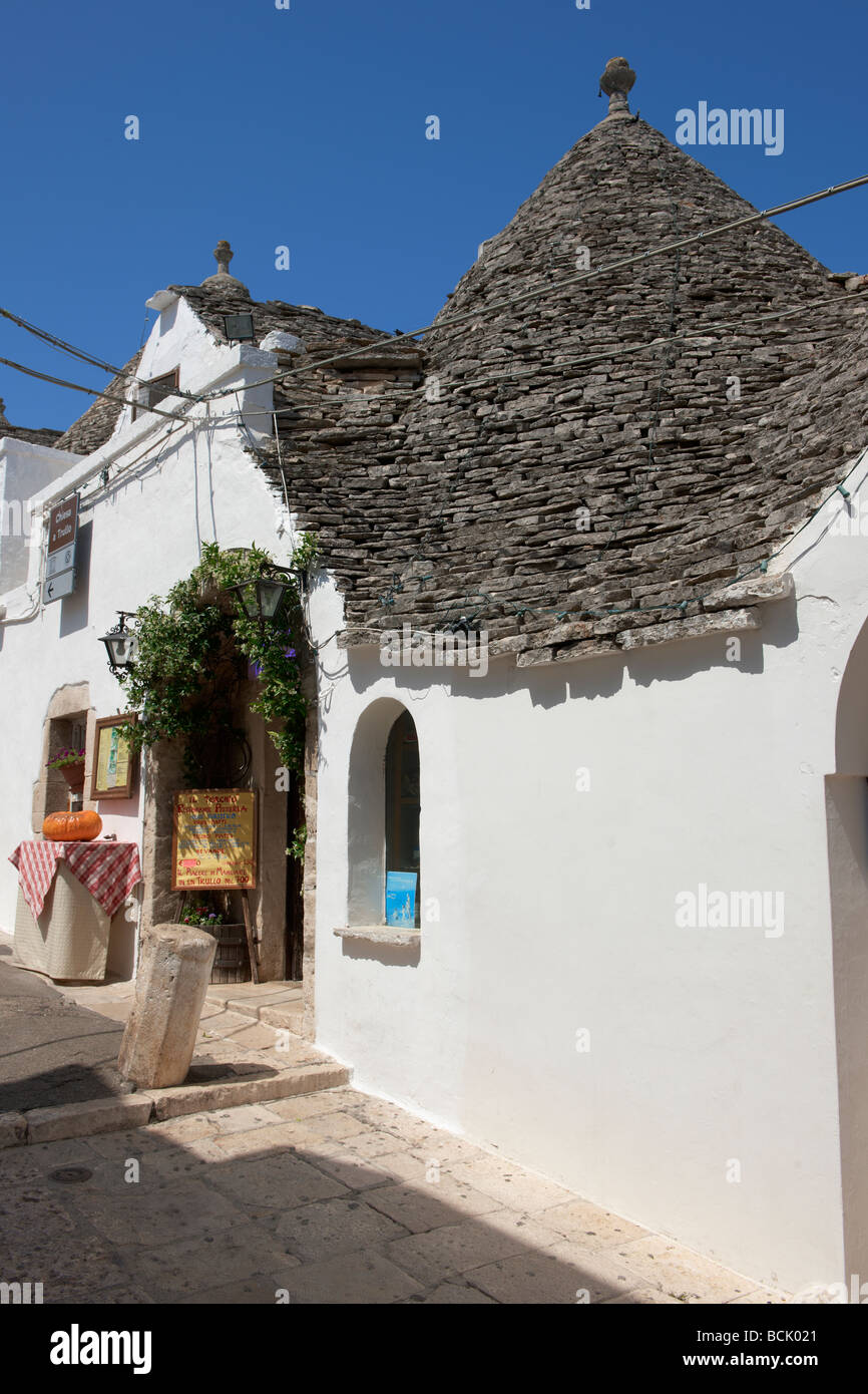 Trulli von Alberobello - Apulien - Italien Stockfoto