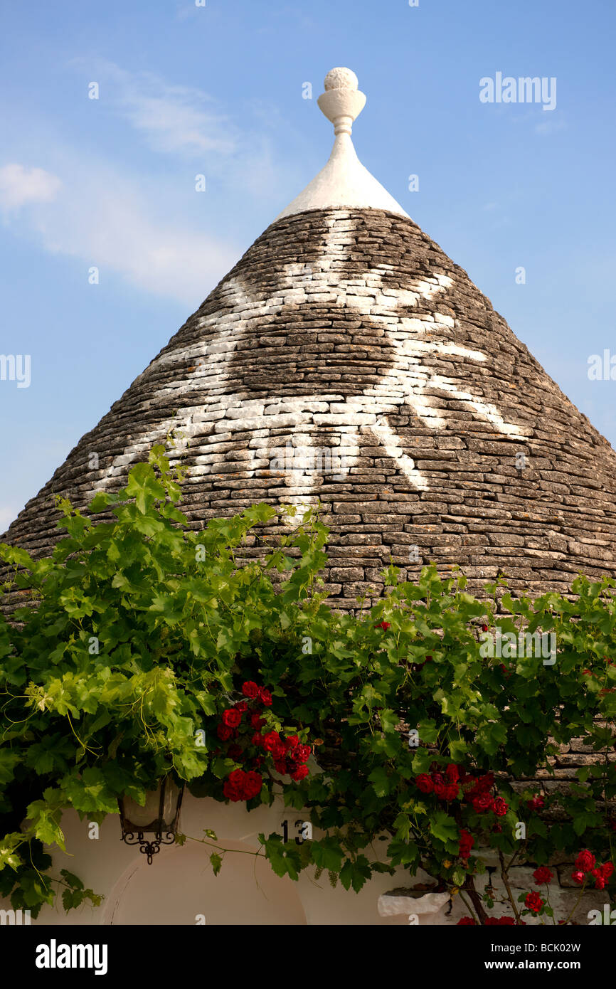 Trulli von Alberobello - Apulien - Italien Stockfoto