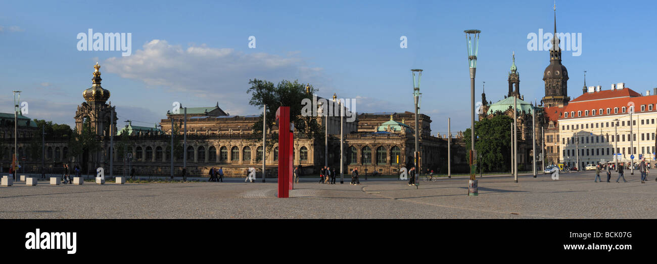 Deutschland Sachsen Dresden Zwinger museum Stockfoto