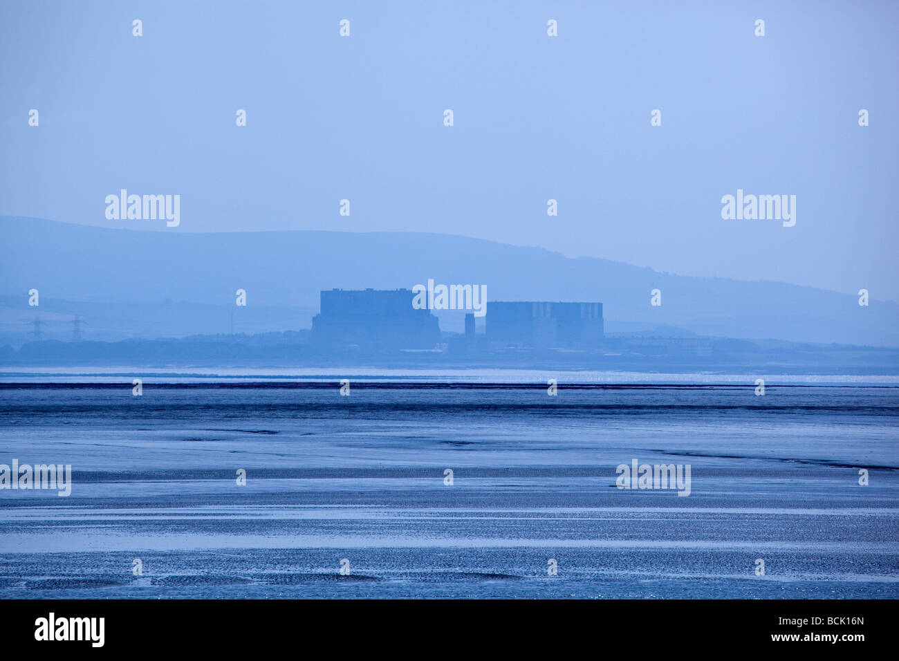 Hinkley Punkt Kernkraftwerke Stockfoto