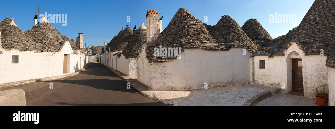Trulli von Alberobello - Apulien - Italien Stockfoto