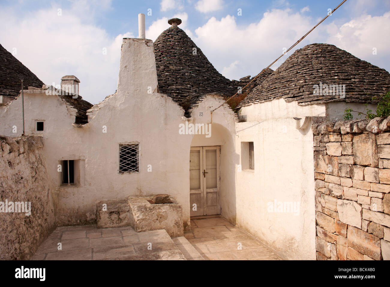 Trulli von Alberobello - Apulien - Italien Stockfoto
