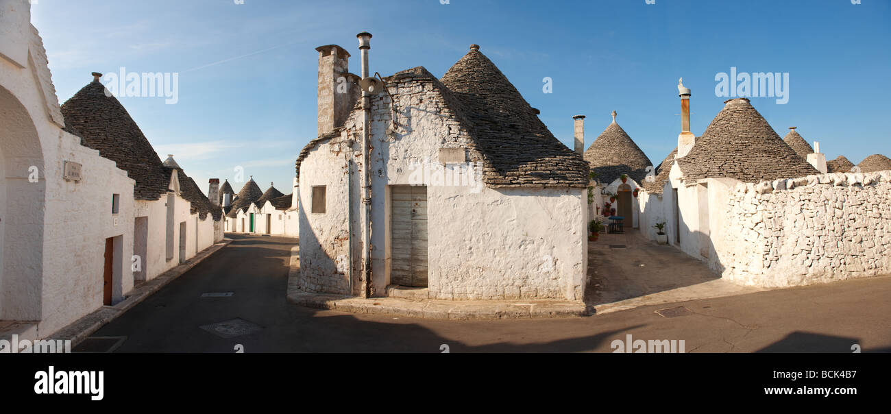 Trulli von Alberobello - Apulien - Italien Stockfoto
