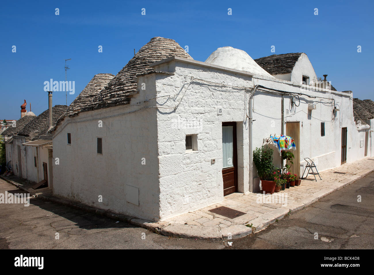 Trulli von Alberobello - Apulien - Italien Stockfoto