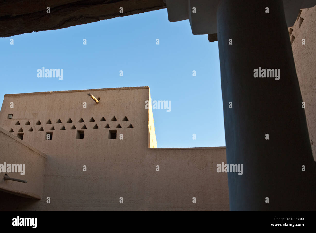 Rijadh das Innere des Masmak Festung XIX. Jahrhundert in der Altstadt Stockfoto