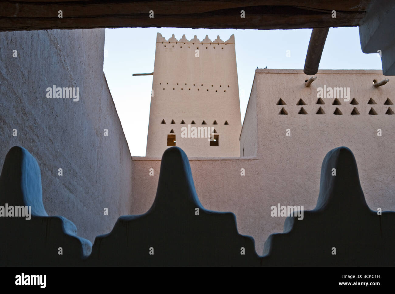 Rijadh das Innere des Masmak Festung XIX. Jahrhundert in der Altstadt Stockfoto