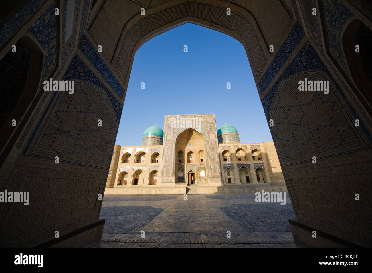 Eingang zur Moschee Stockfoto