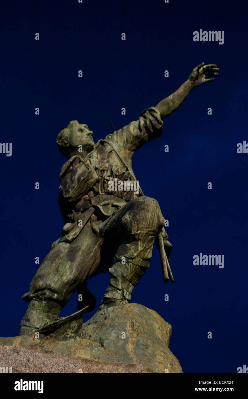 Statue des unbekannten Soldaten Broken Hill Australien Stockfoto