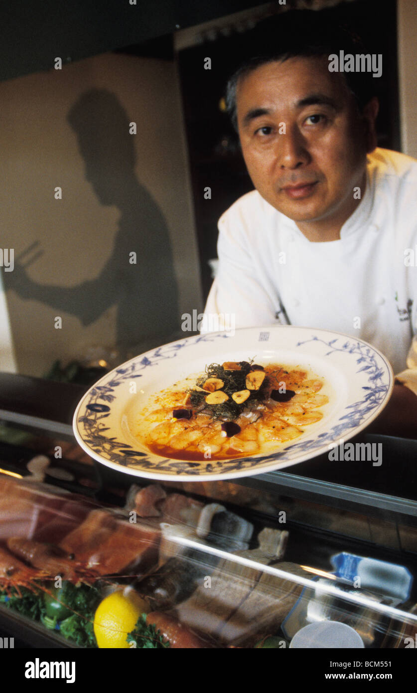 Koch Nobu Matsuhisa Nobu Restaurant In Los Angeles Kalifornien Stockfotografie Alamy