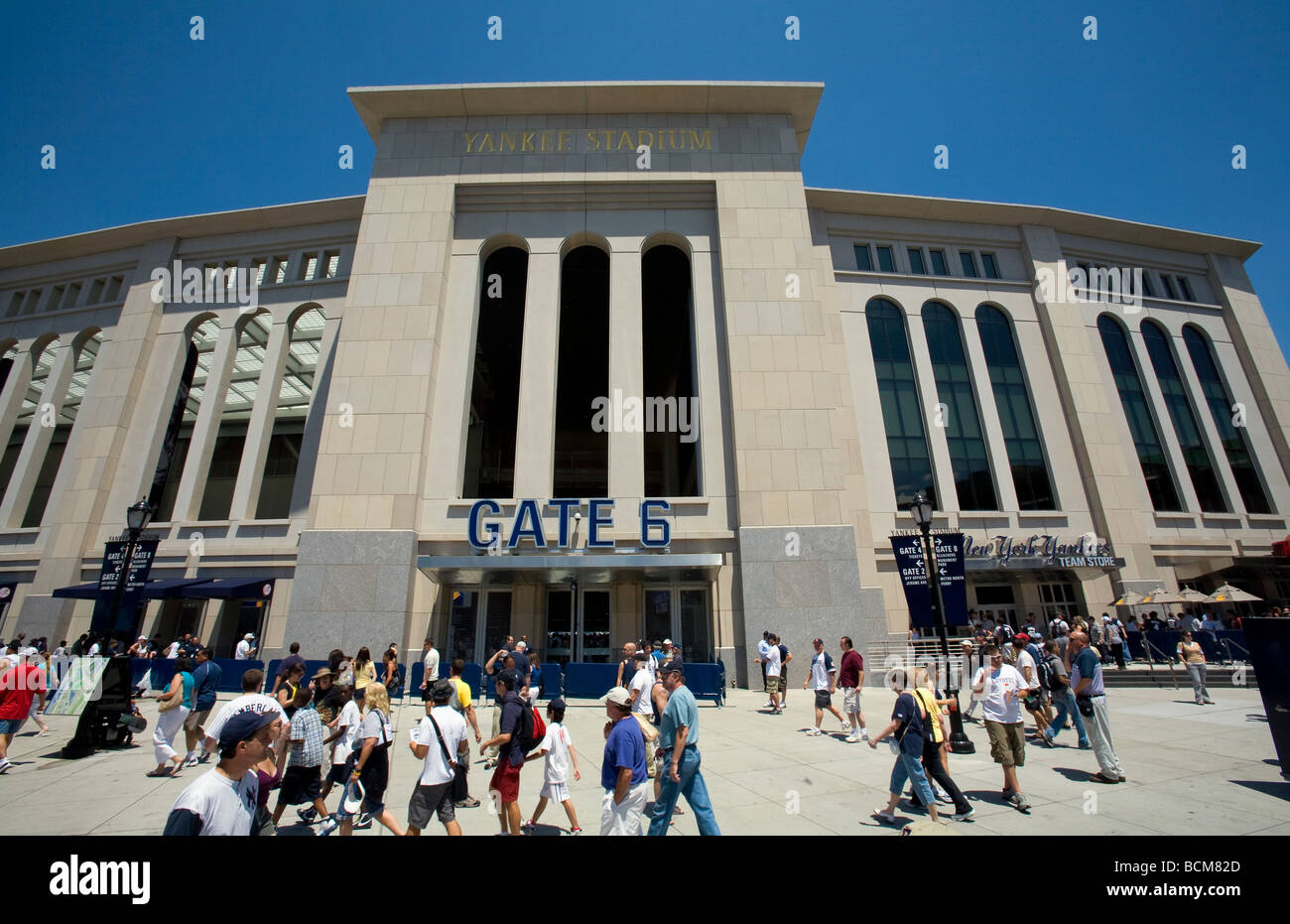 Yankee Stadium (neu), der Bronx, New York City, USA Stockfoto