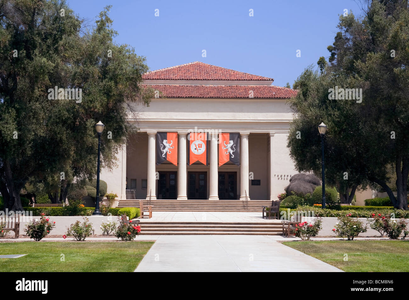 Occidental College, wo Barack Obama von Herbst 1979 bis Frühjahr 1981 vor der Übertragung an die Columbia University besuchte Stockfoto