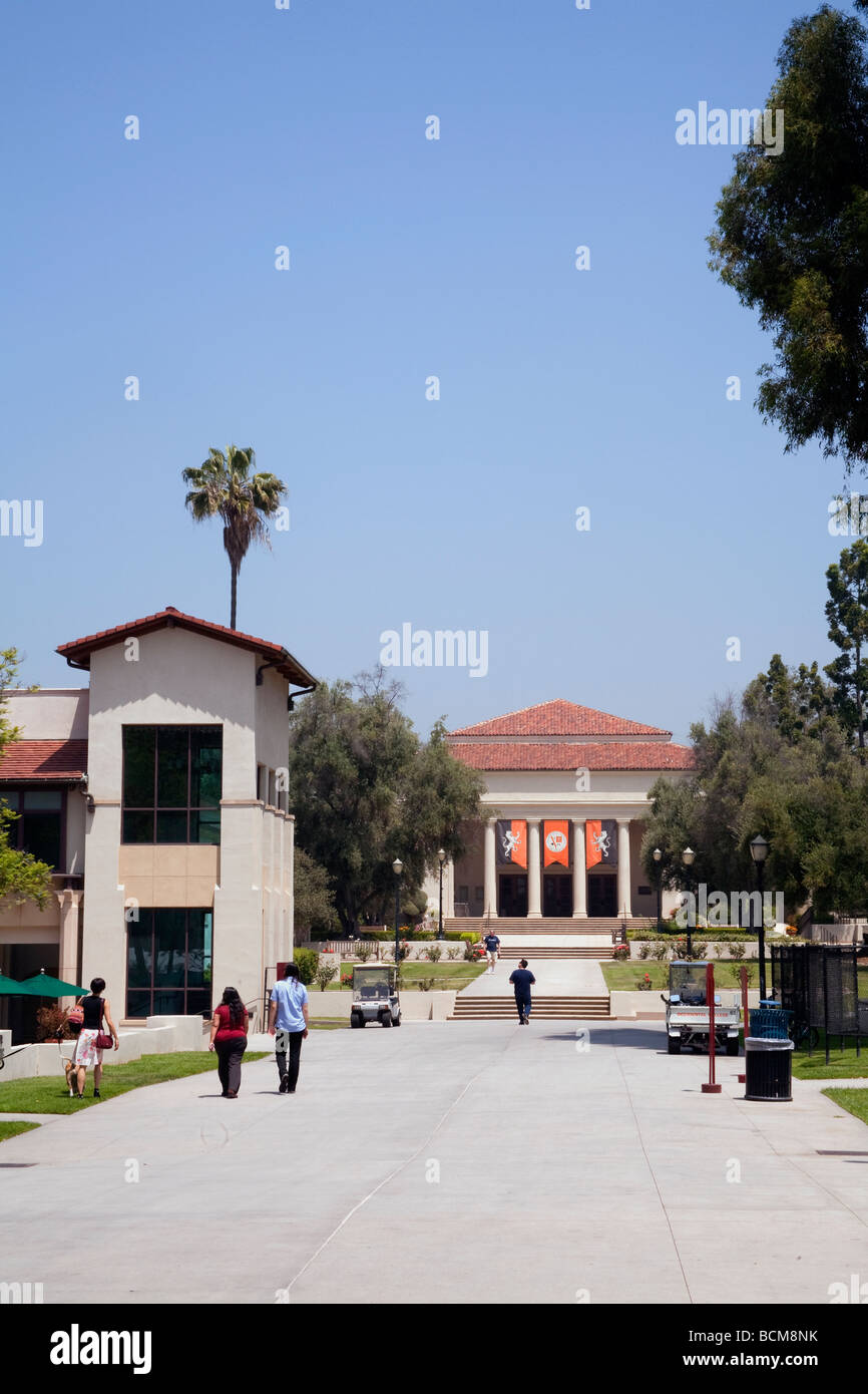 Occidental College, wo Barack Obama von Herbst 1979 bis Frühjahr 1981 vor der Übertragung an die Columbia University besuchte Stockfoto