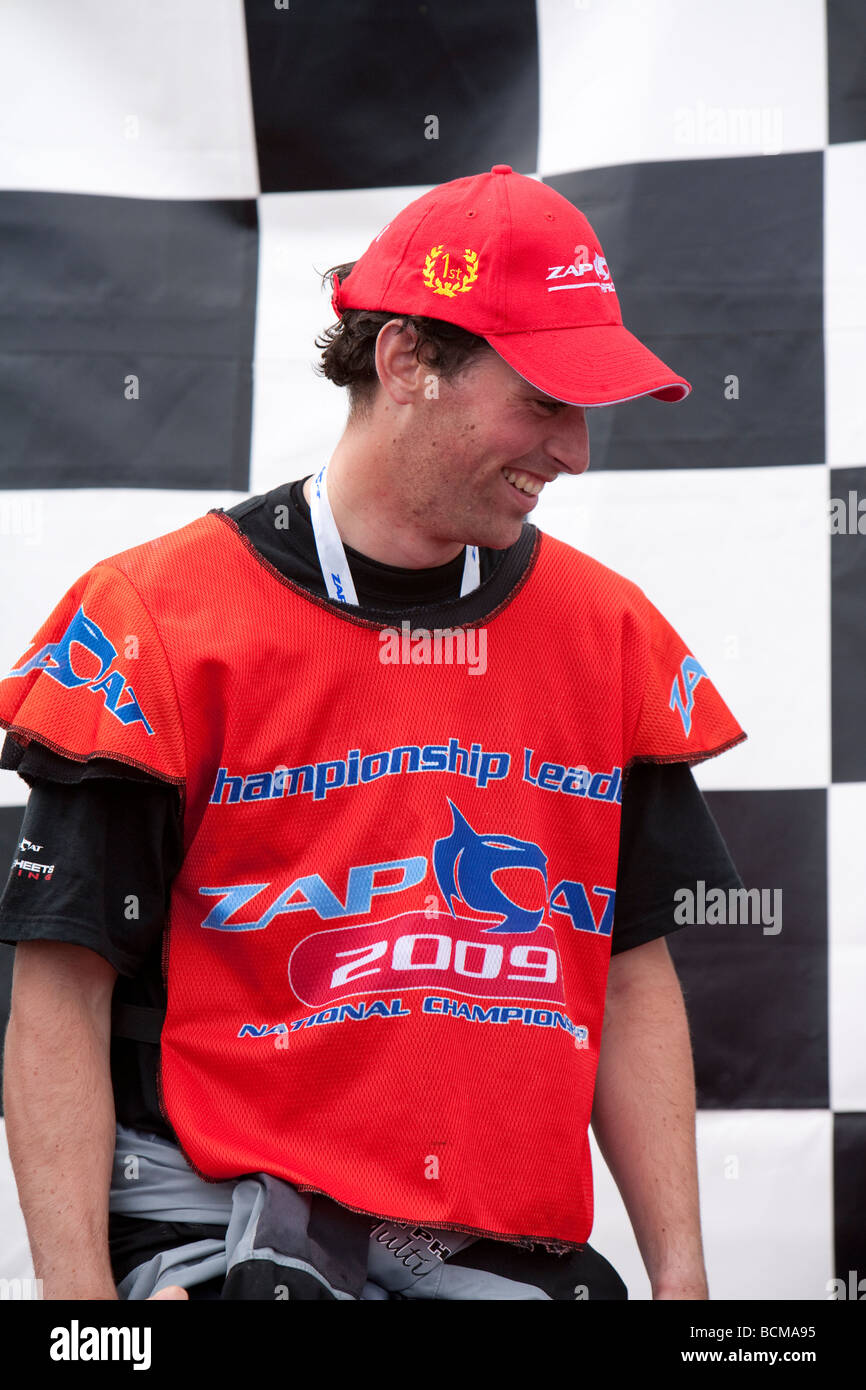 Zapcat Thundercat Motorboot Rennen. Plymouth Sound. Juli 2009 Rob martin Stockfoto