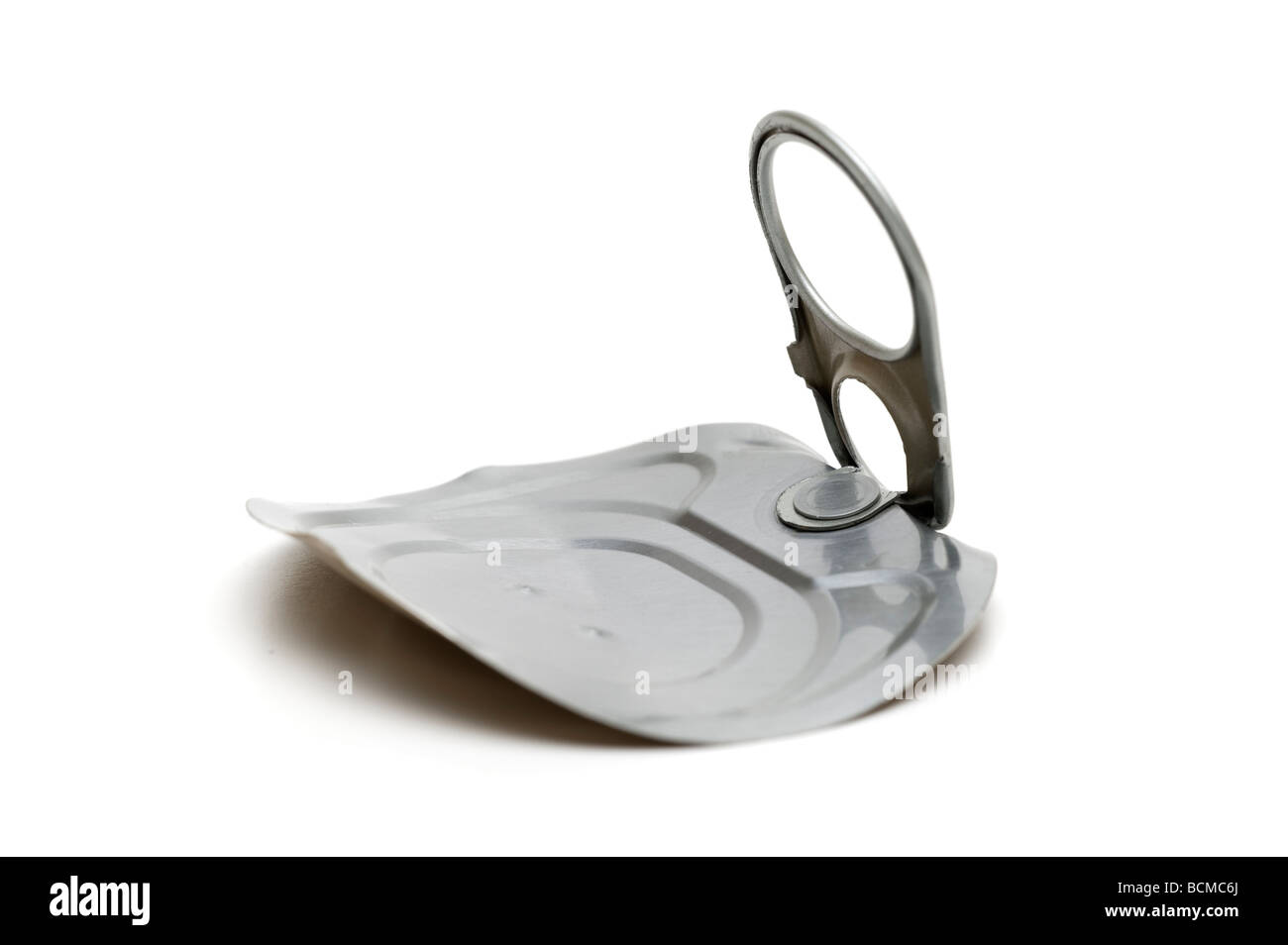 Spitze des Ring-Pull Deckel Stockfoto