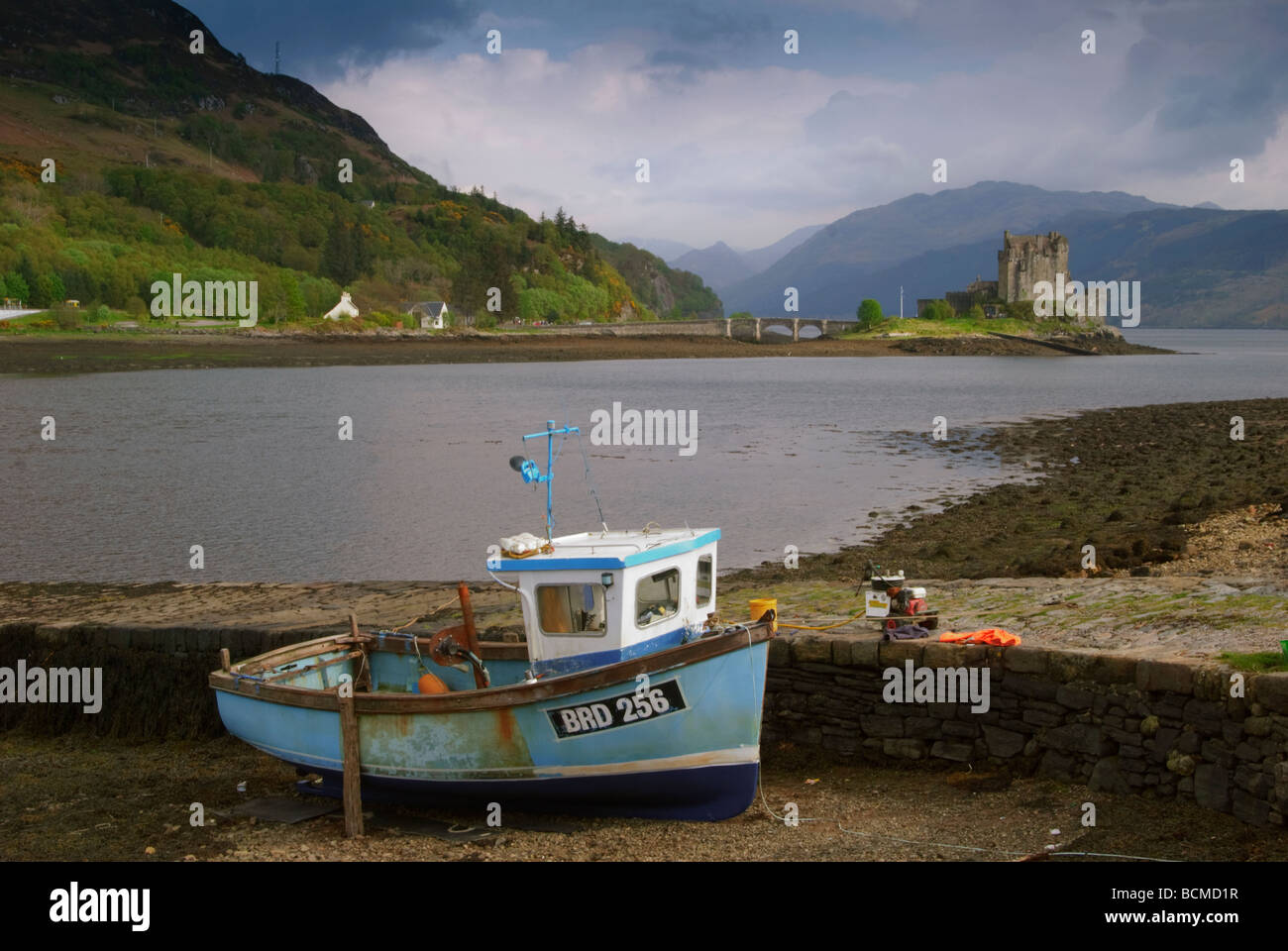 Eilean Donan Castle, Dornie, Schottland. Stockfoto