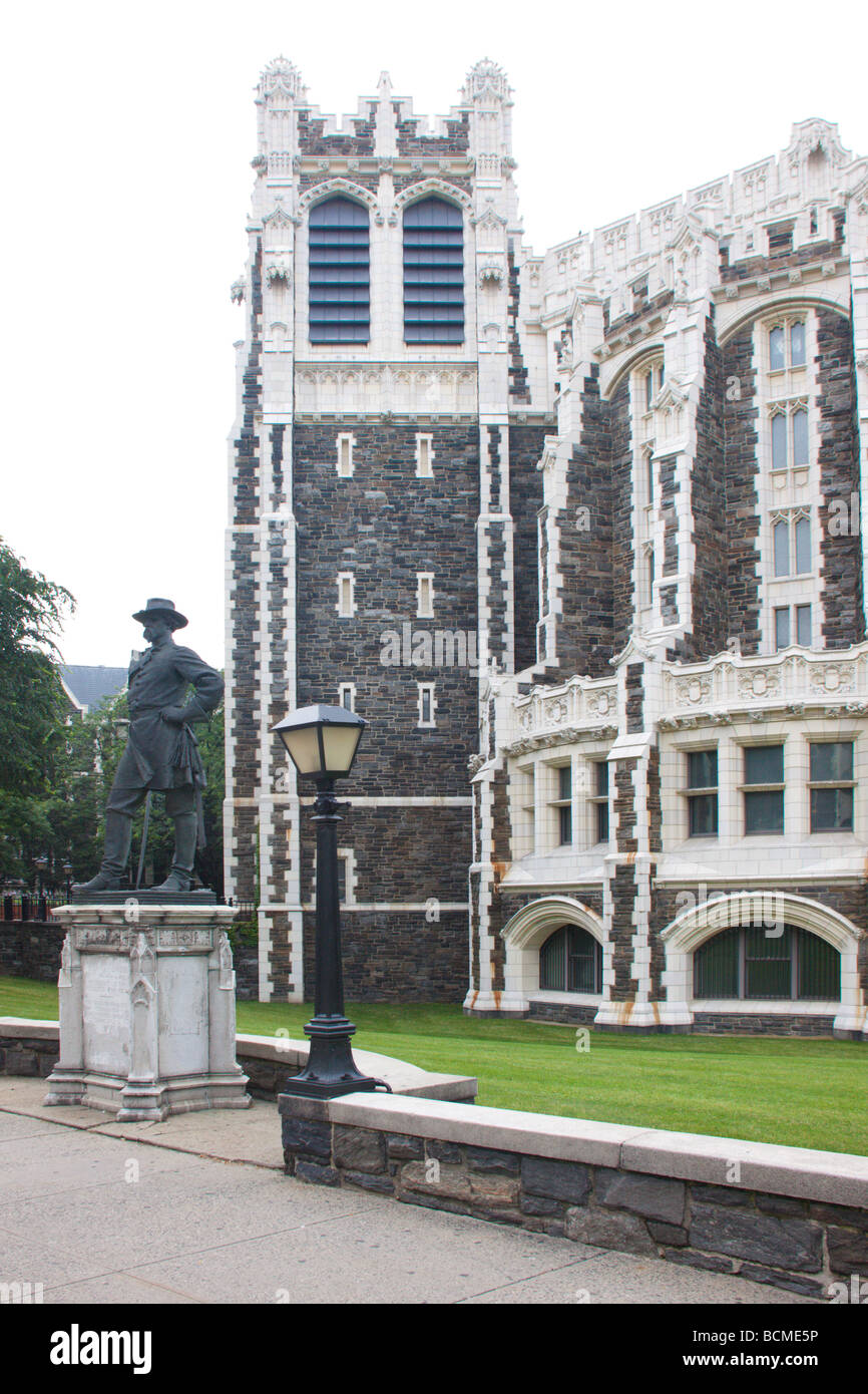 Campus-Szene, City College of New York, NY, USA Stockfoto
